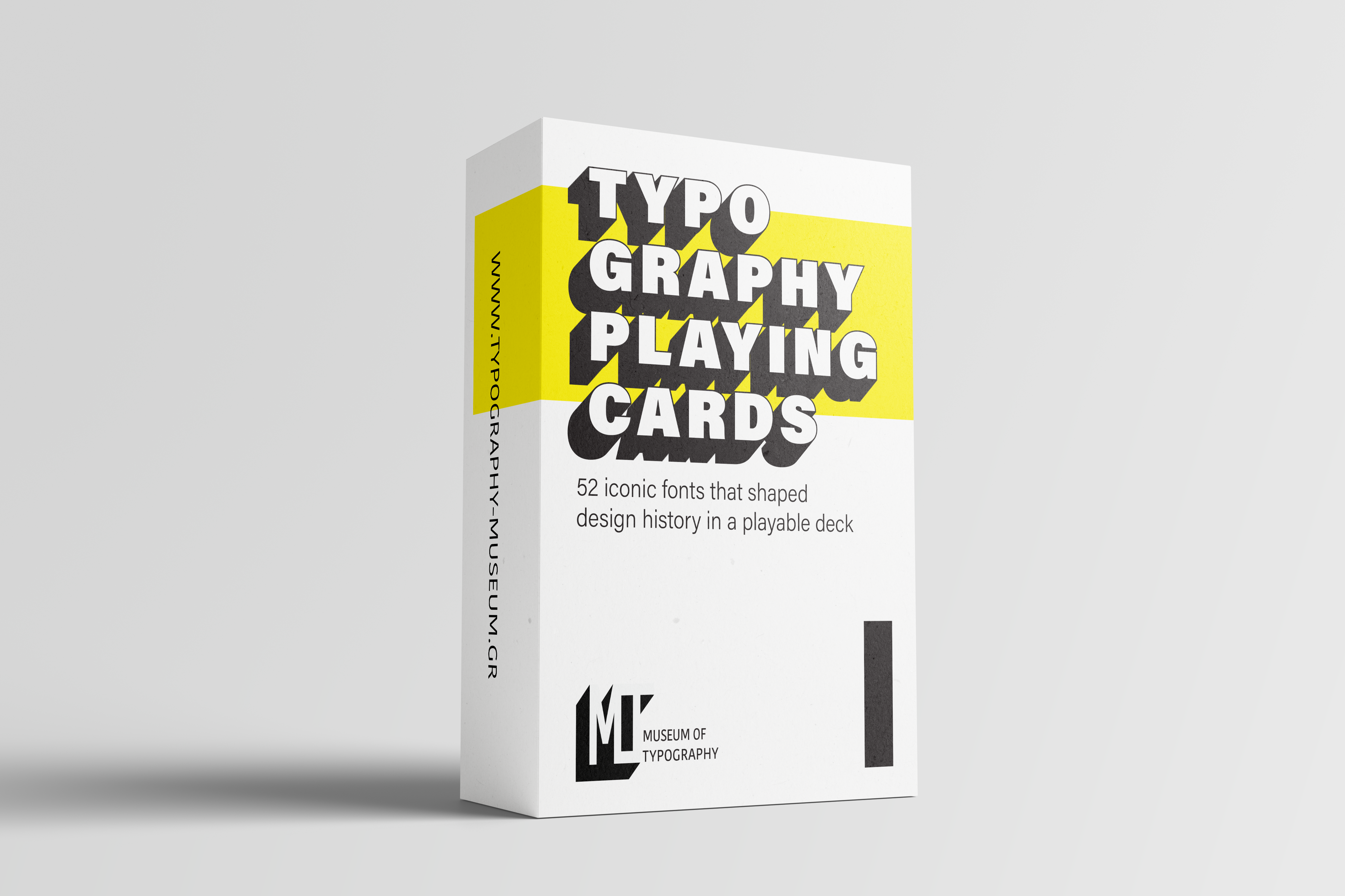 Museum of Typography playing cards