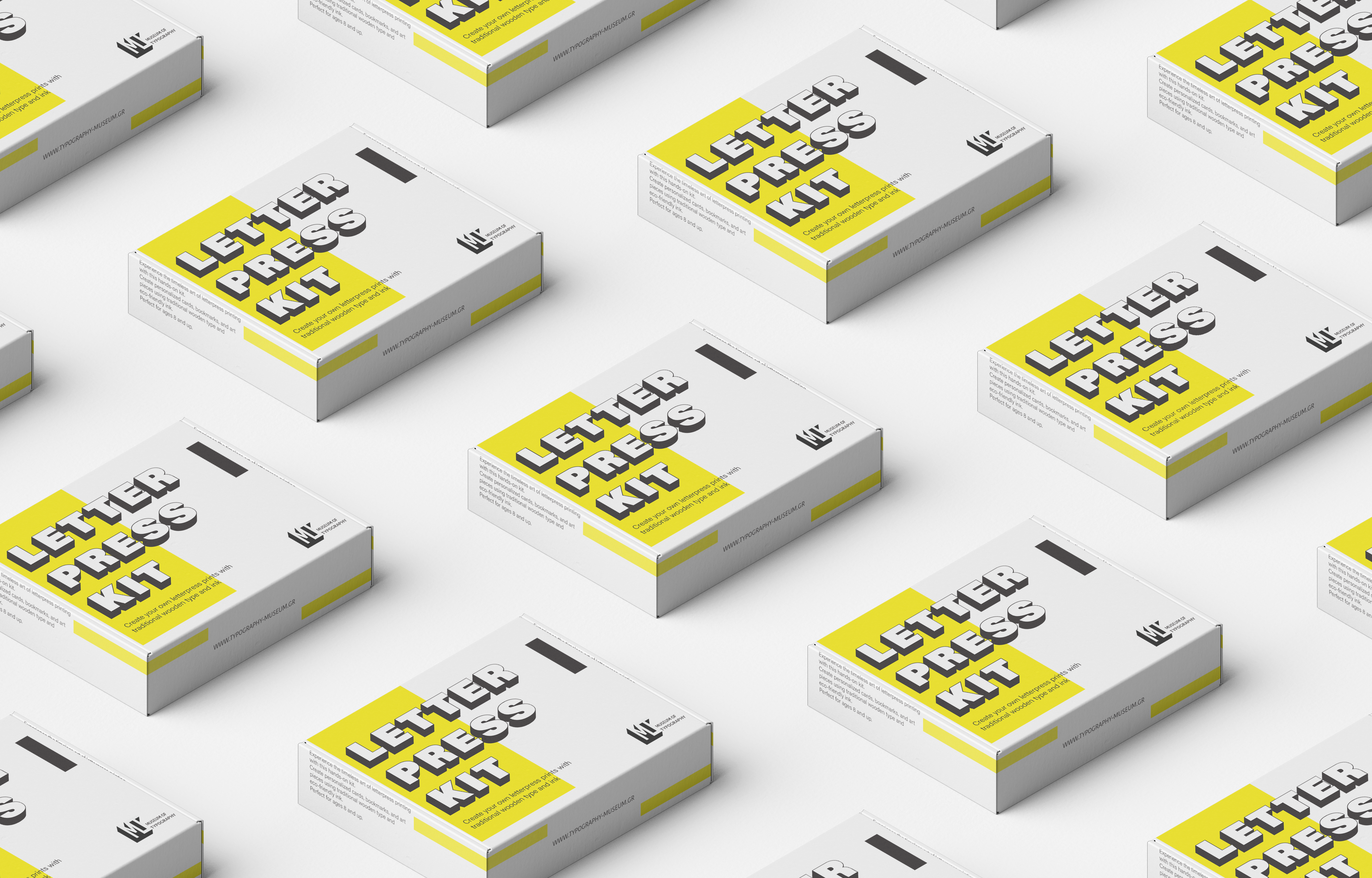 Museum of Typography letterpress kit