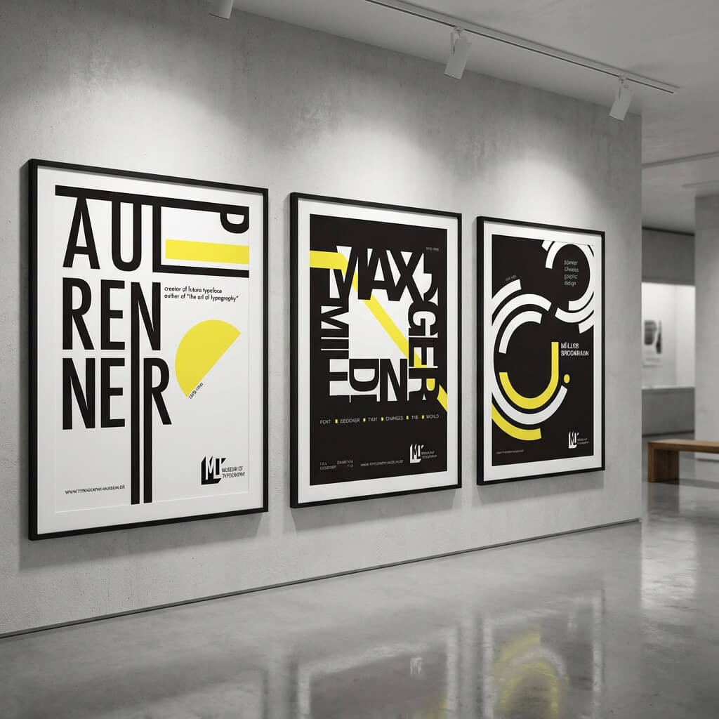 Museum of Typography identity system overview