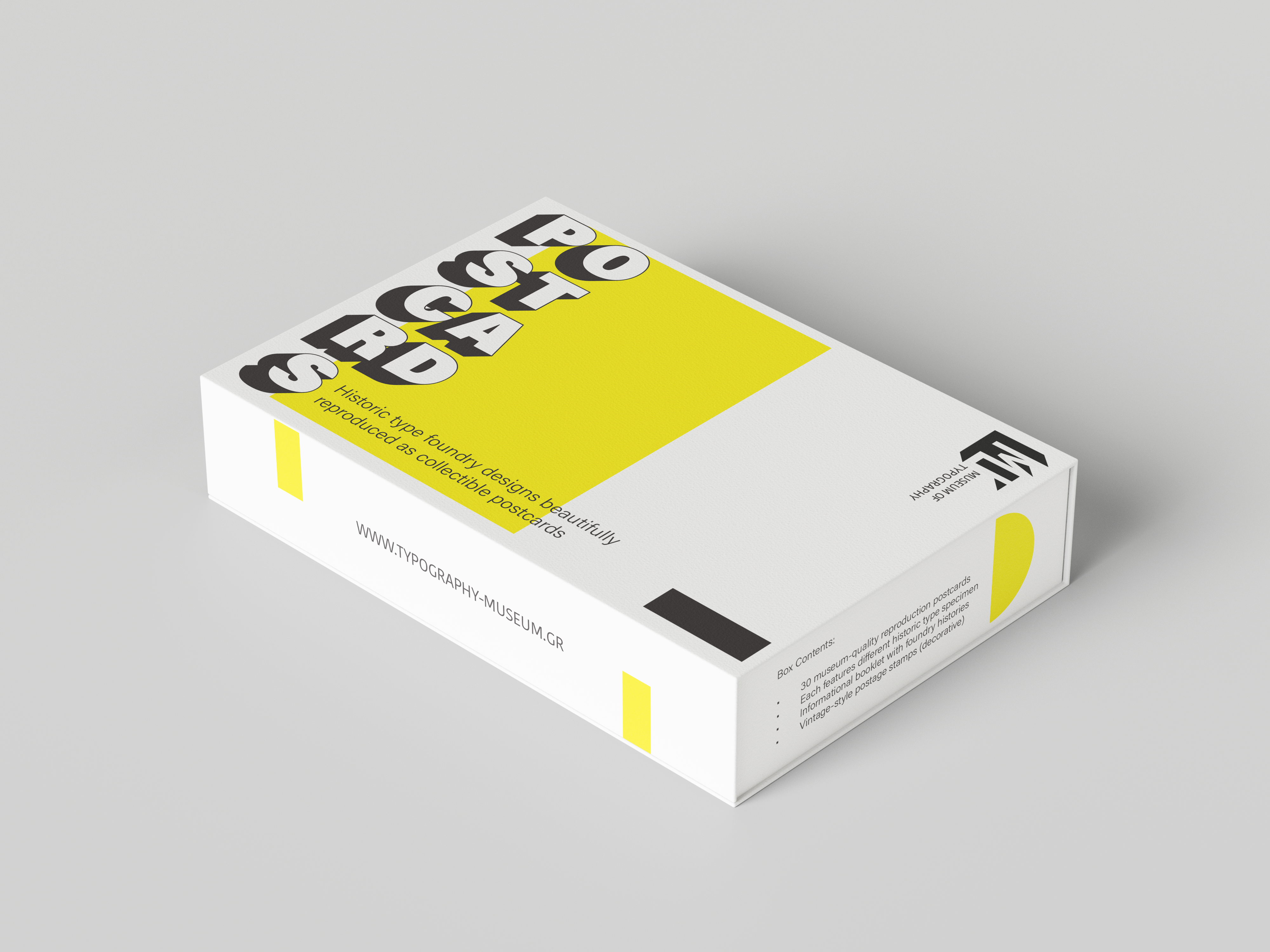 Museum of Typography postcards