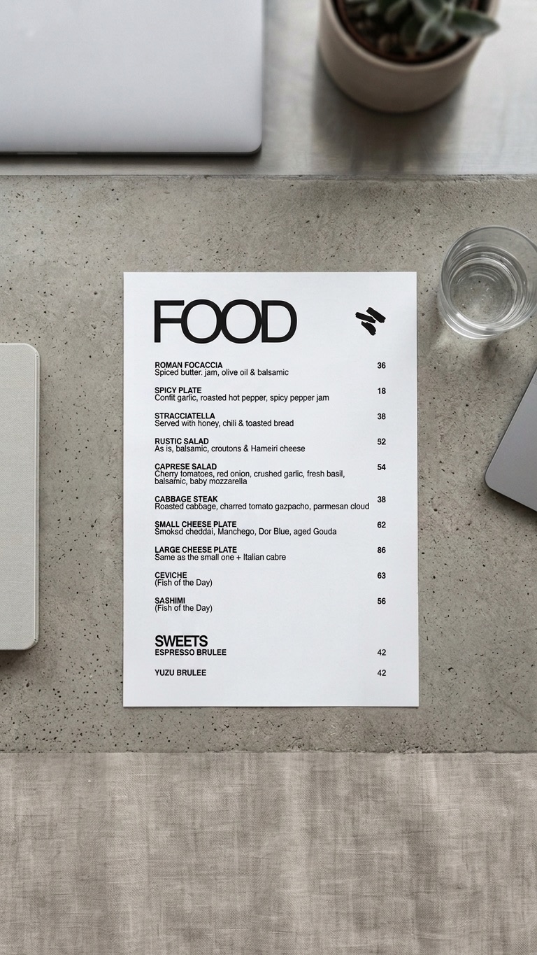 Norish menu detail